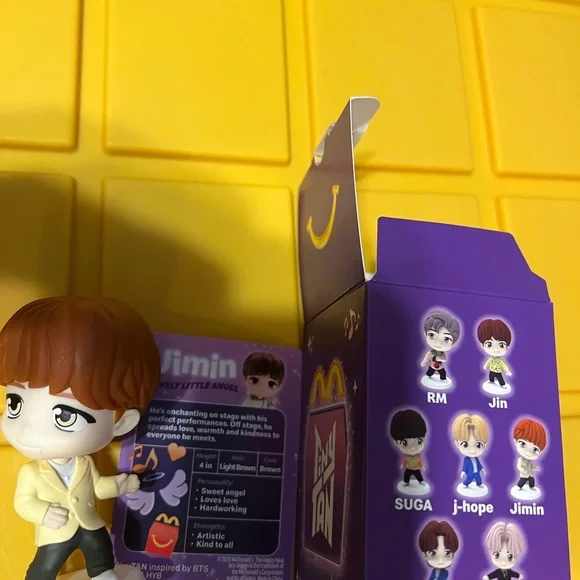BTS TinyTam toy from McDonald’s. Character is Jimin. - Picture 7 of 11